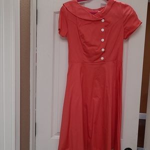 Retro Style Swing Dress